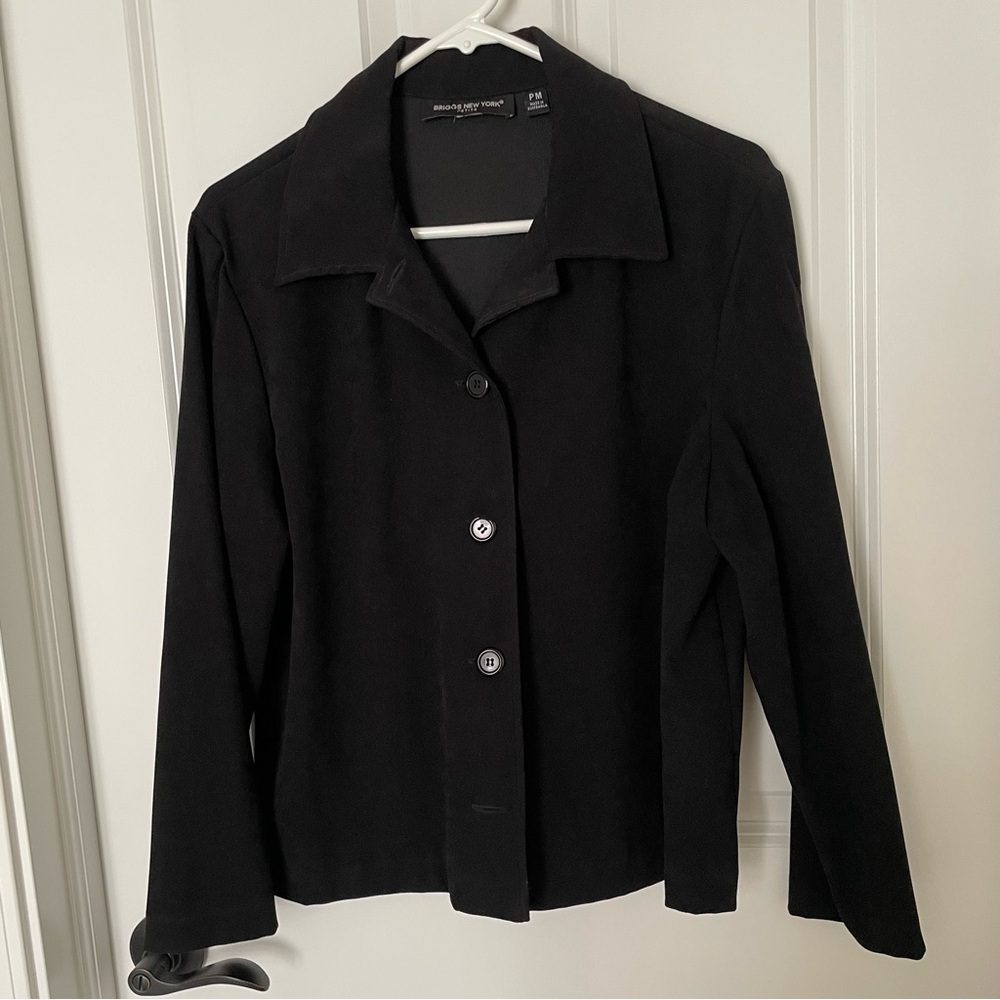 Briggs New York Women's Black Blazer